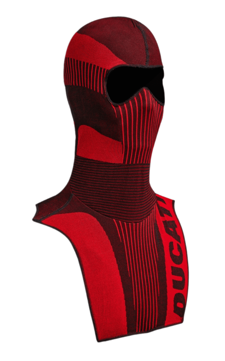 Ducati Warm Up 2 Balaclava - Red/Black