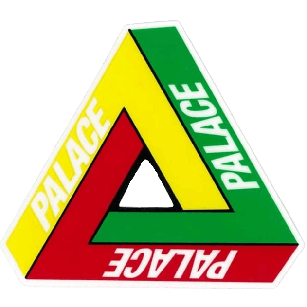 Palace Skate Tri-ferg Sticker