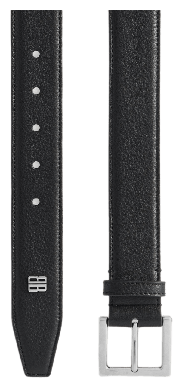 Balenciaga Tiny Logo Belt - Black