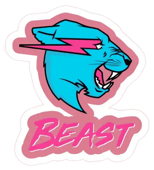 Beast Logo Sticker