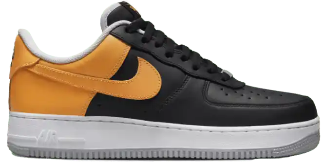 Nike Air Force 1 Low '07 - Black Kumquat Light Smoke Grey