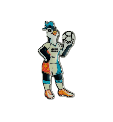 Women's World Cup Mascot Pin