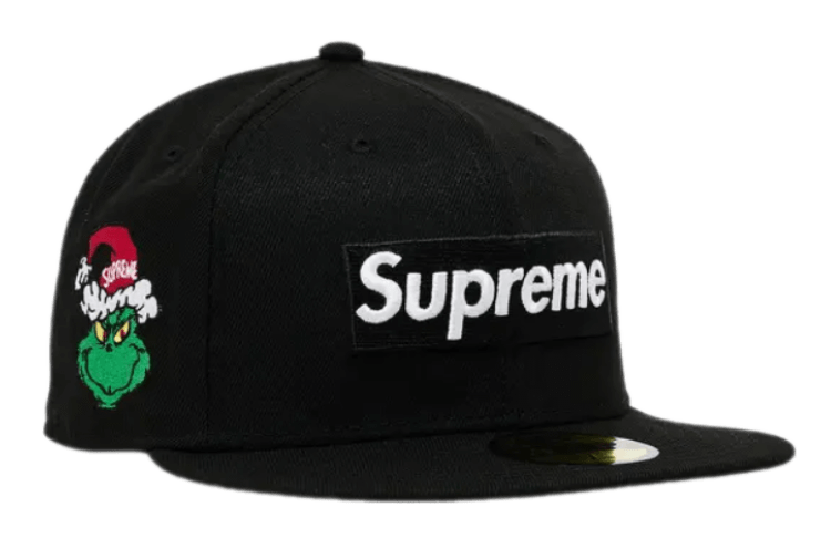 Supreme Grinch Box Logo New Era 59Fifty Fitted Cap - Black