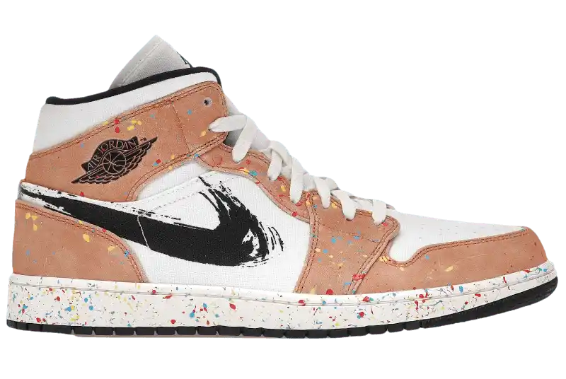 Jordan 1 Mid SE - Brushstroke
