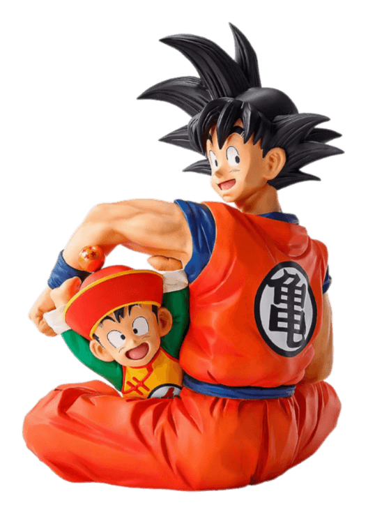 Bandai Ichibansho Dragon Ball Z Goku And Gohan Action Figure - Orange