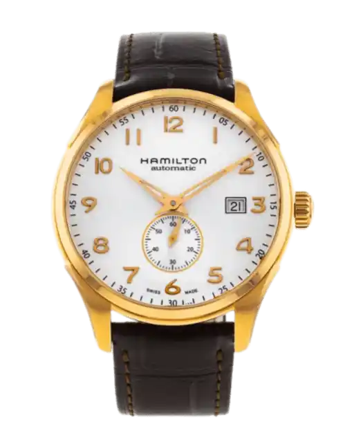 Hamilton Jazzmaster White Dial - 40mm, Rose Gold Plated (2019)