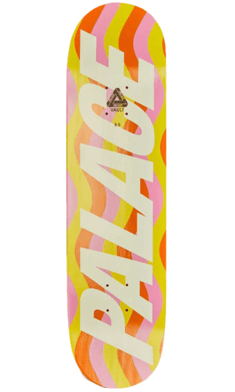 Palace x Gucci Multicolor Skateboard Deck - Multicolor Waves