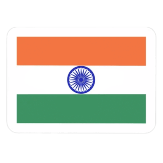 India Flag Sticker