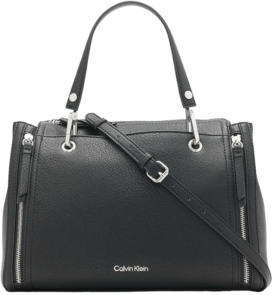 Calvin Klein Women's Elaine Bubble Lamb Novelty Satchel