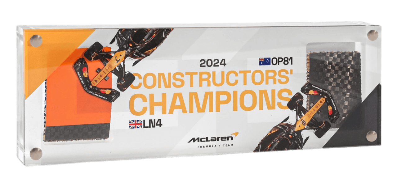 2024 Constructors Champions McLaren F1 Team Dual Bodywork in Acrylic