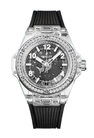 Hublot Big Bang One Click Sapphire Diamonds - 39mm, Sapphire, Diamonds