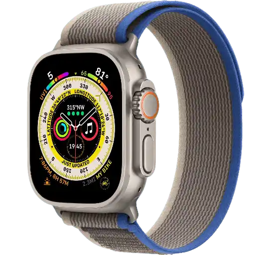 Apple Watch Ultra 3 - Trail Loop (Blue/Gray)