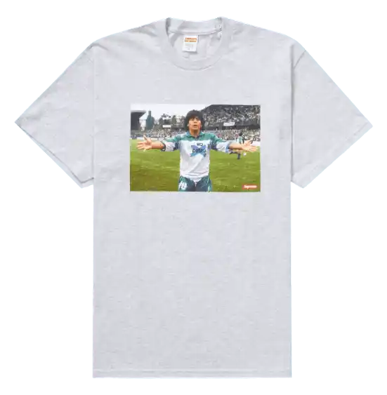 Supreme Maradona Tee - Grey