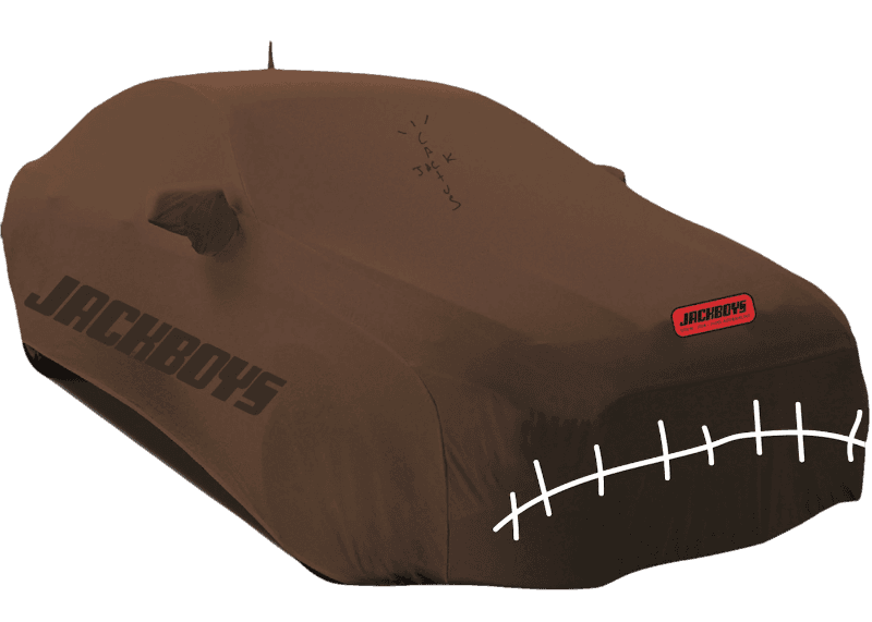 Travis Scott JACKBOYS Car Cover - Brown
