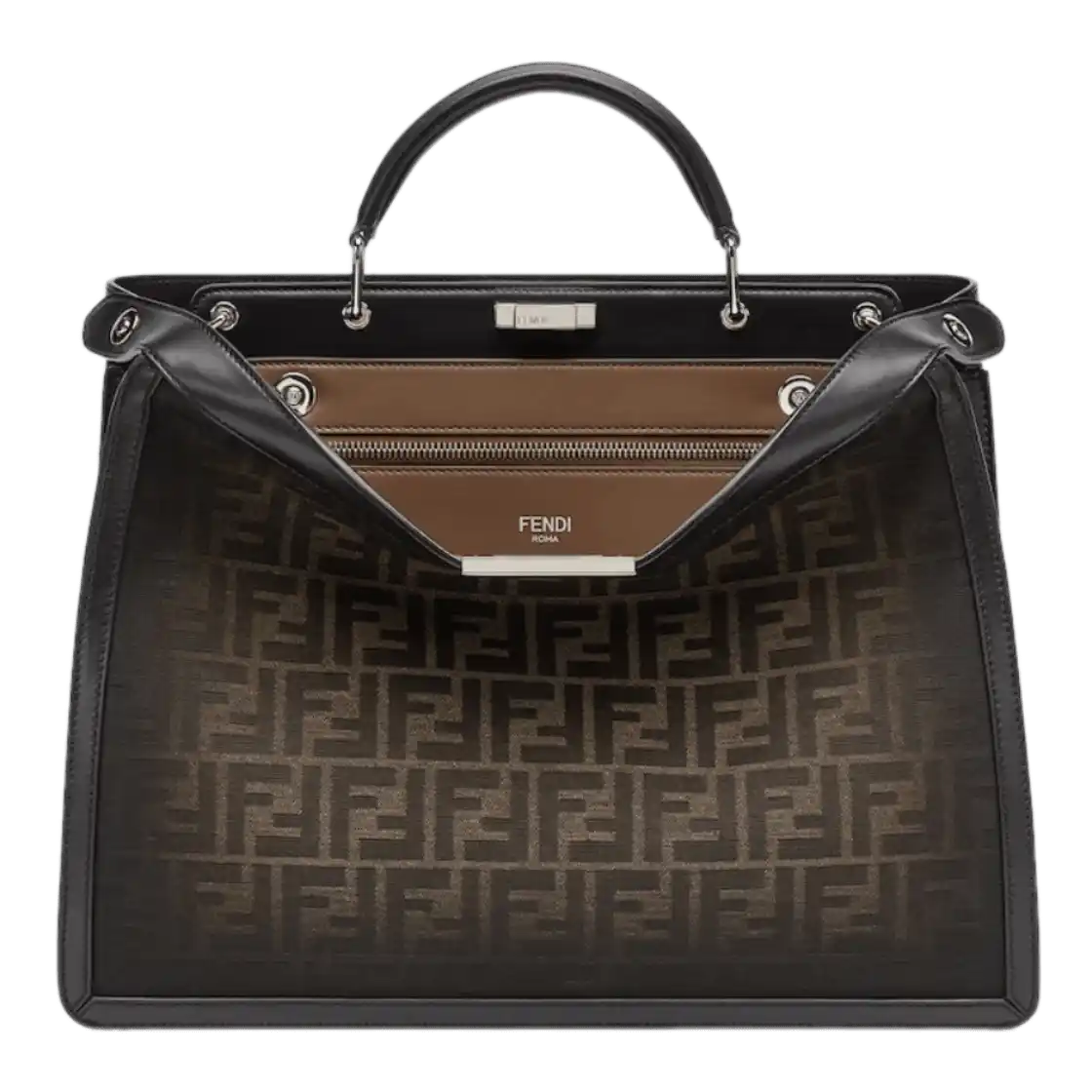 Fendi Peekaboo ISeeU Medium - Brown