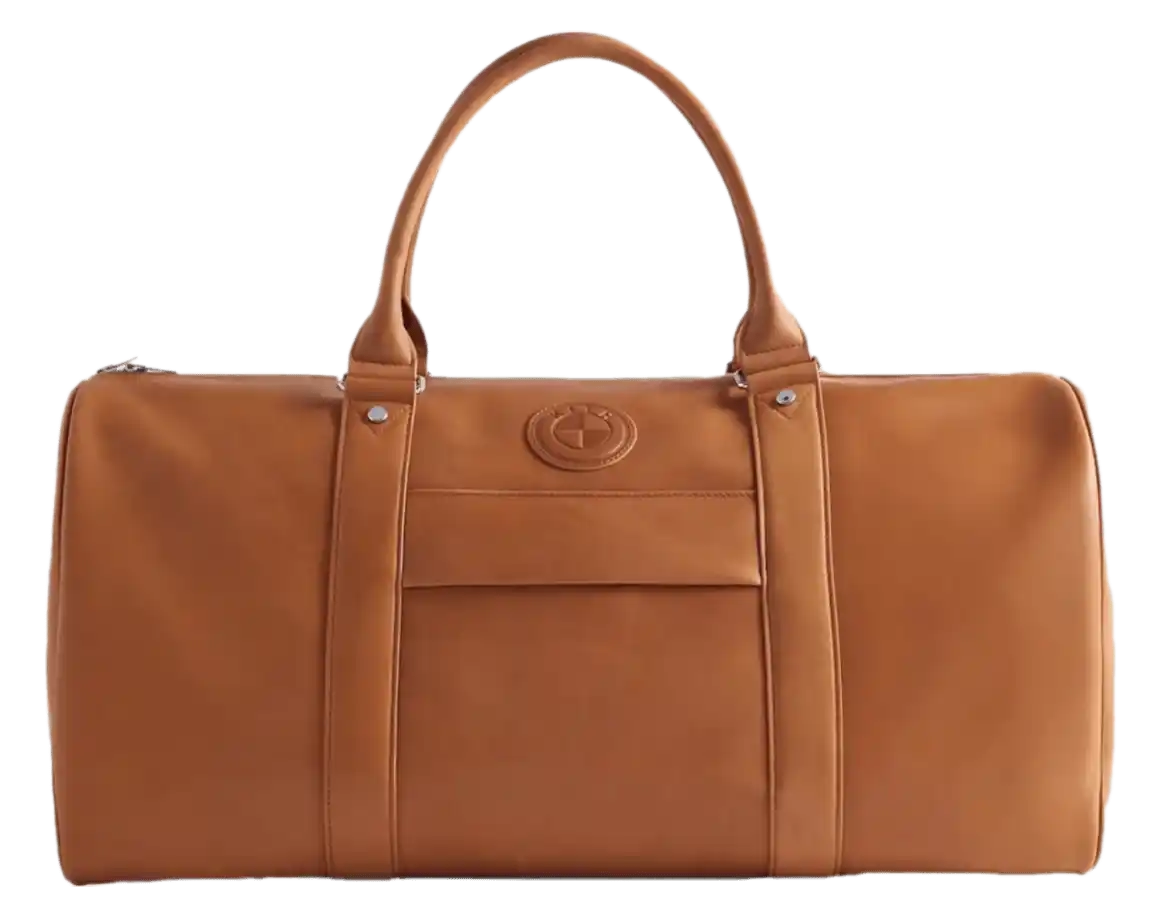 Kith BMW Leather Duffle Bag - Desert