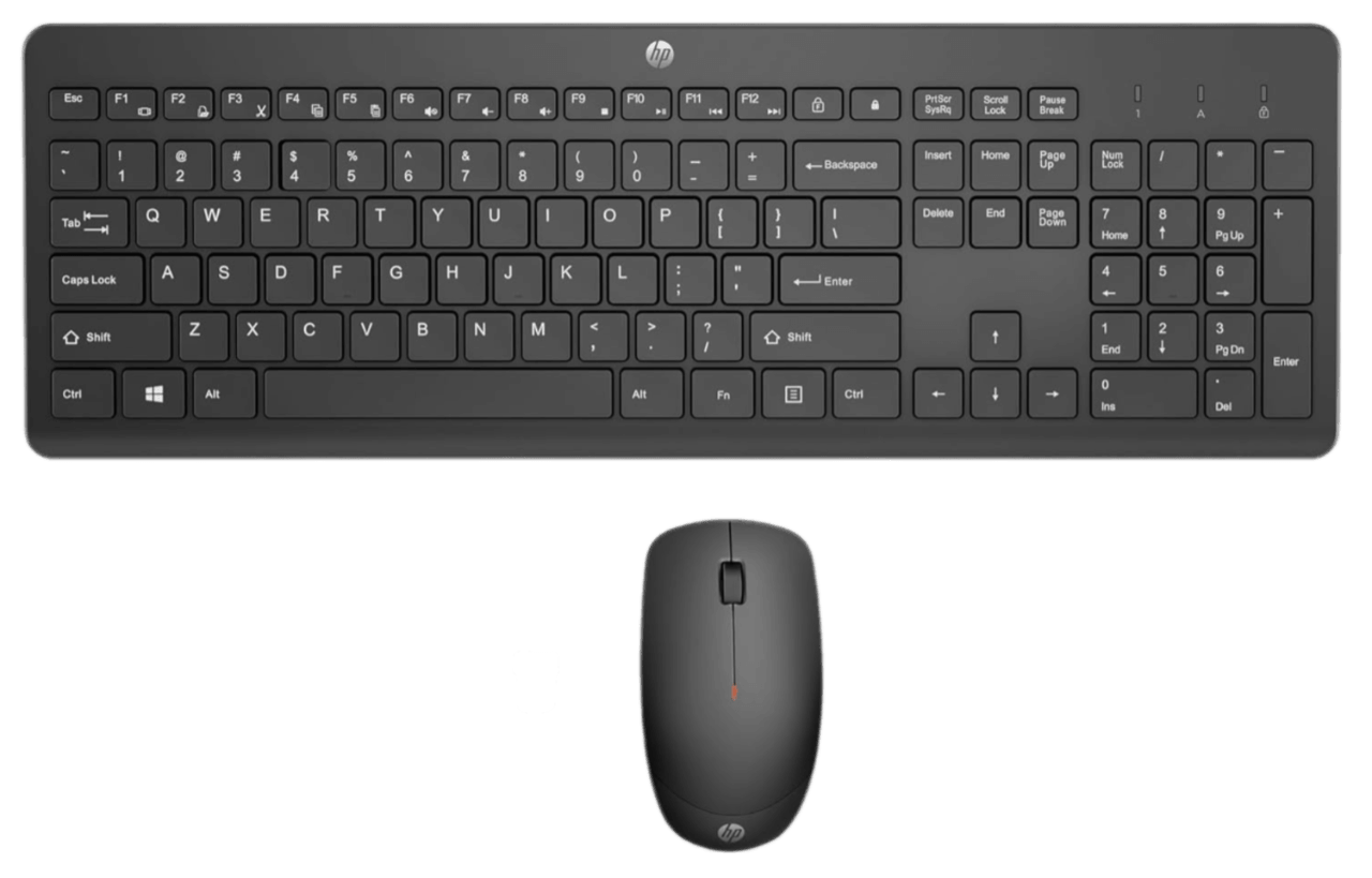 HP 230 Wireless Keyboard and Mouse Combo