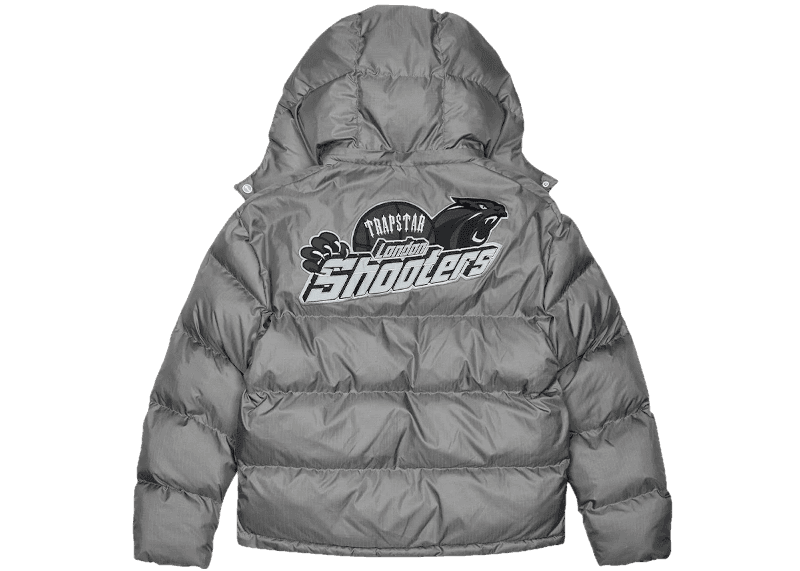 Trapstar Shooters Hooded Puffer - Grey