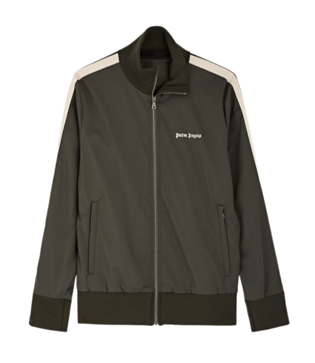 Palm Angels Monogram Classic Track Jacket - Olive
