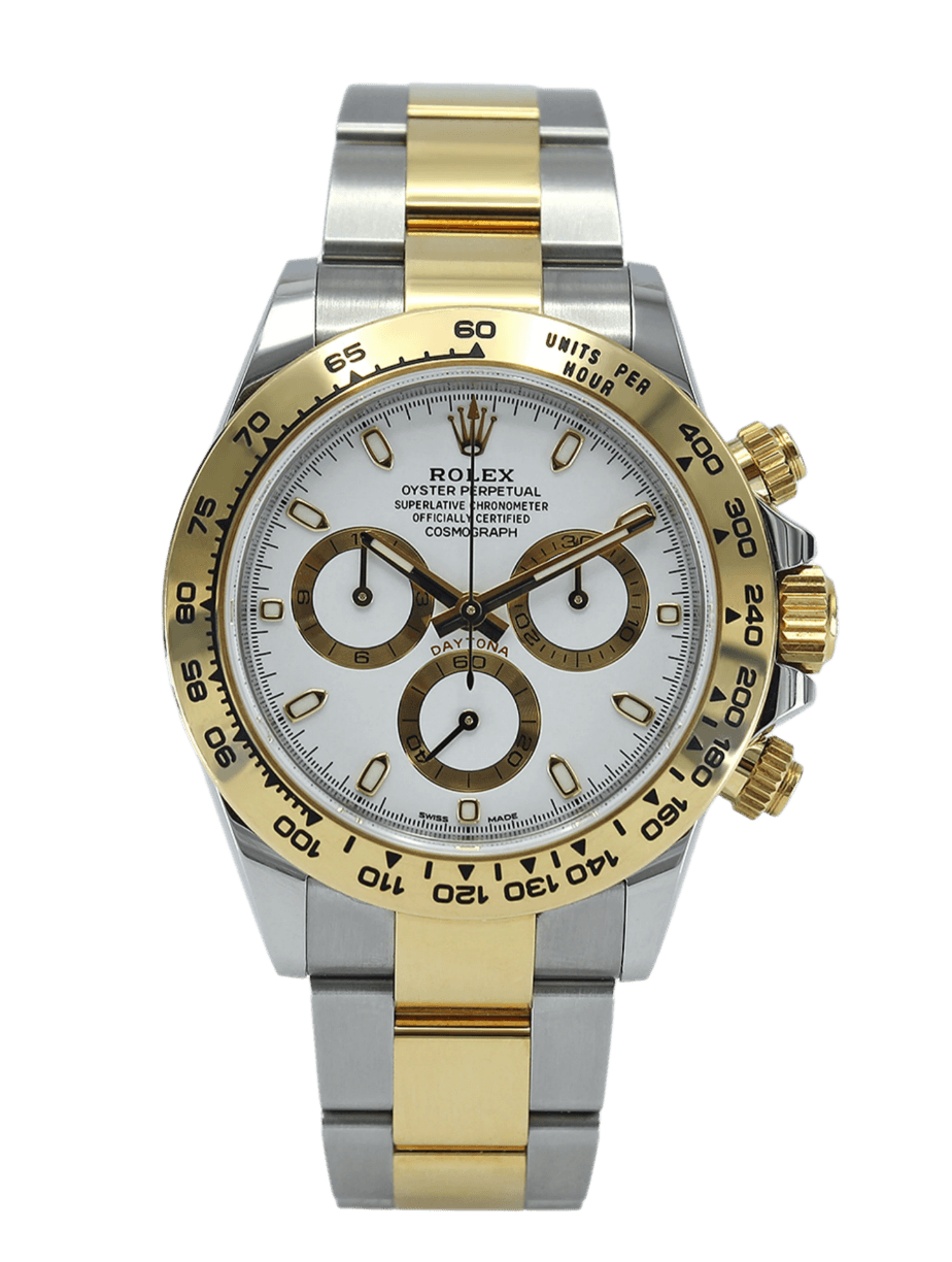 Rolex Daytona White Dial - 40mm, Steel and Yellow Gold (2021)