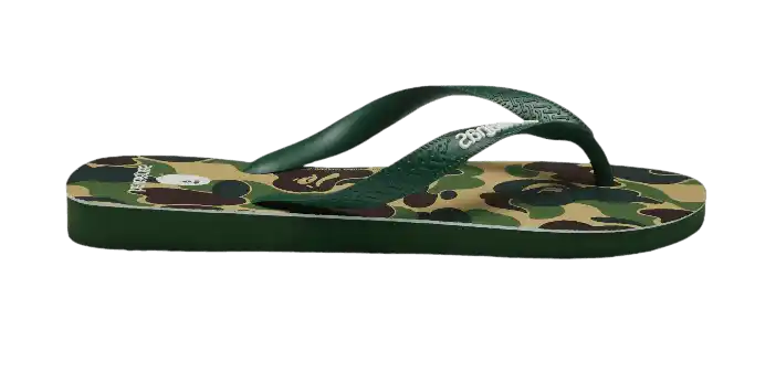 A Bathing Ape Havaianas - Green Camo