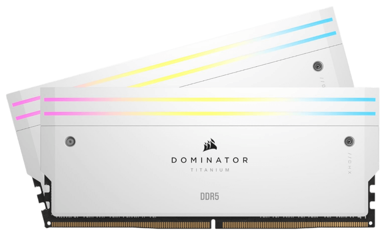 Corsair DOMINATOR Titainum RGB DDR5 RAM 48GB (2x24GB) DDR5 6000MHz
