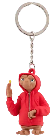 E.T Red Hoodie PVC Keychain