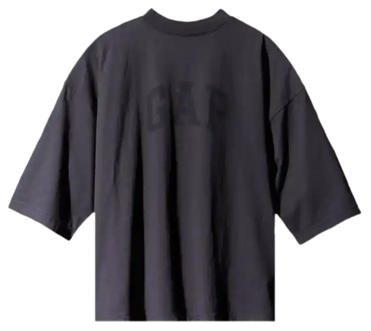 Yeezy Gap Engineered by Balenciaga Dove 3/4 Sleeve Tee - Washed Black