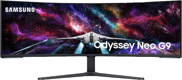 Samsung 57" Odyssey Neo G9 Dual 4K UHD Quantum Mini-LED 240Hz 1ms(GtG) HDR 1000 Curved Gaming Monitor