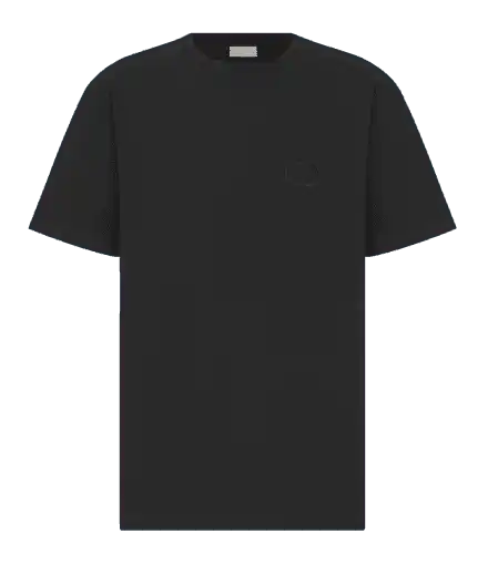 CD Icon Relaxed-Fit T-Shirt - Black