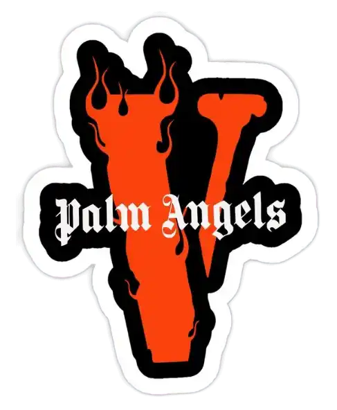 Palm Angels Flame Sticker