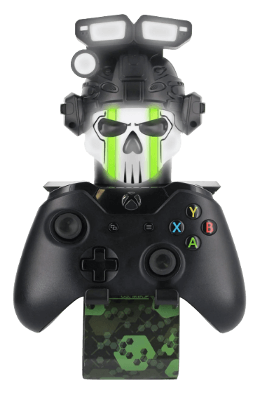 Call of Duty Light Up Ghost Controller & Phone Charging Stand