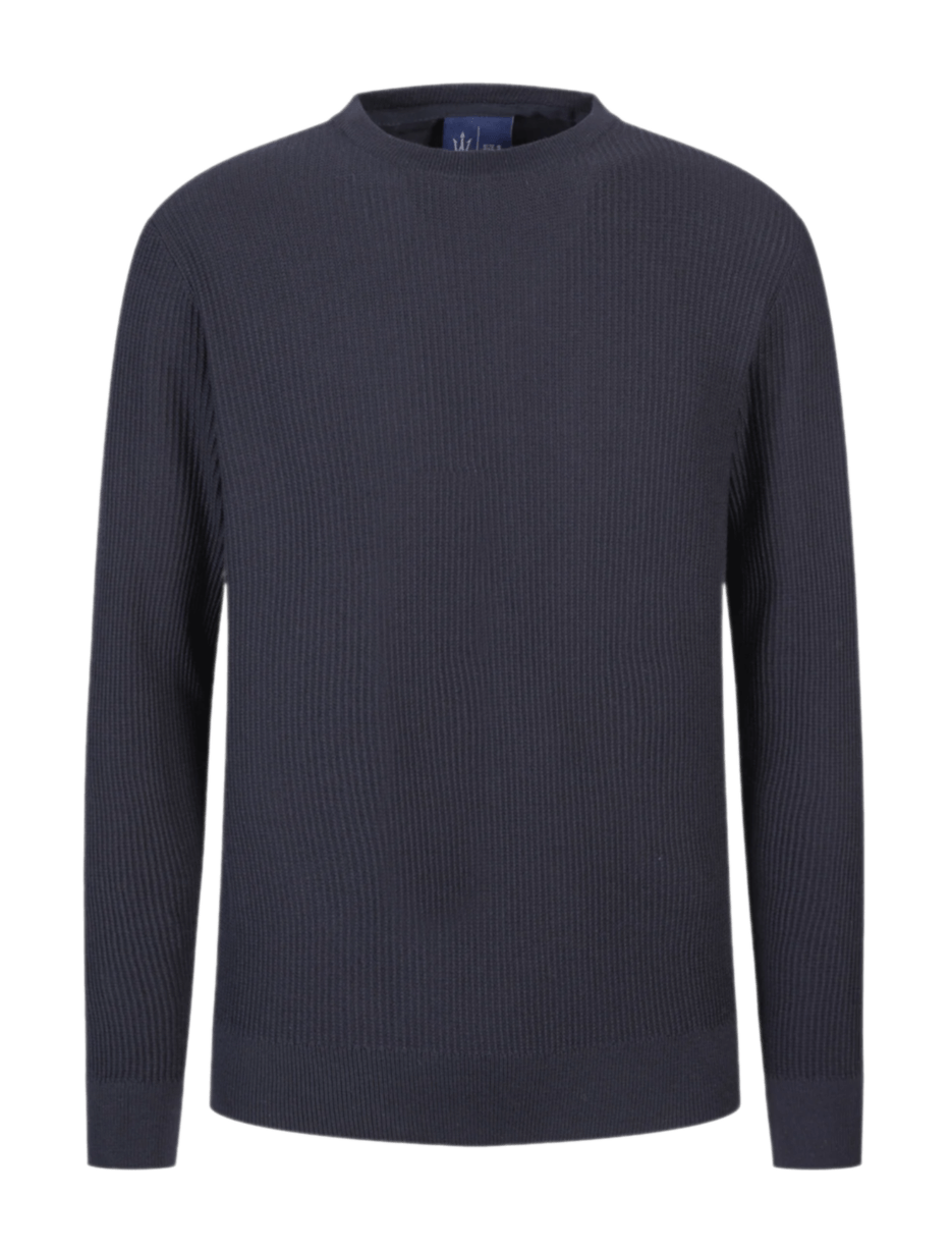 Maserati Tridente Maglione Blue