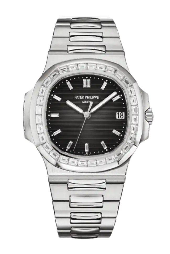 Patek Philippe Nautilus Sapphire Crystal - 40mm, Platinum (2024)