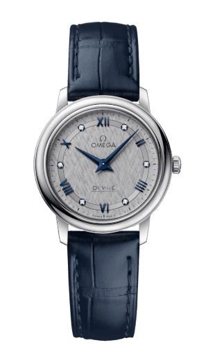 Omega De Ville Prestige - 27.4mm, Steel On Leather