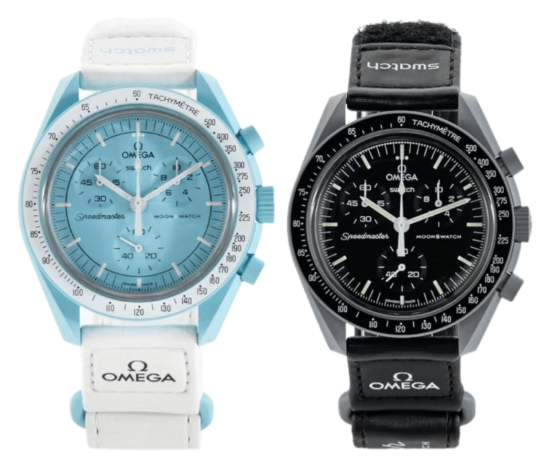 Swatch x Omega Bioceramic Moon Set - Uranus & The Moon