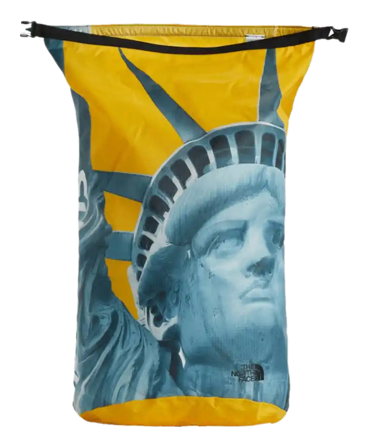 Supreme The North Face Statue of Liberty Waterproof Backpack - Yellow