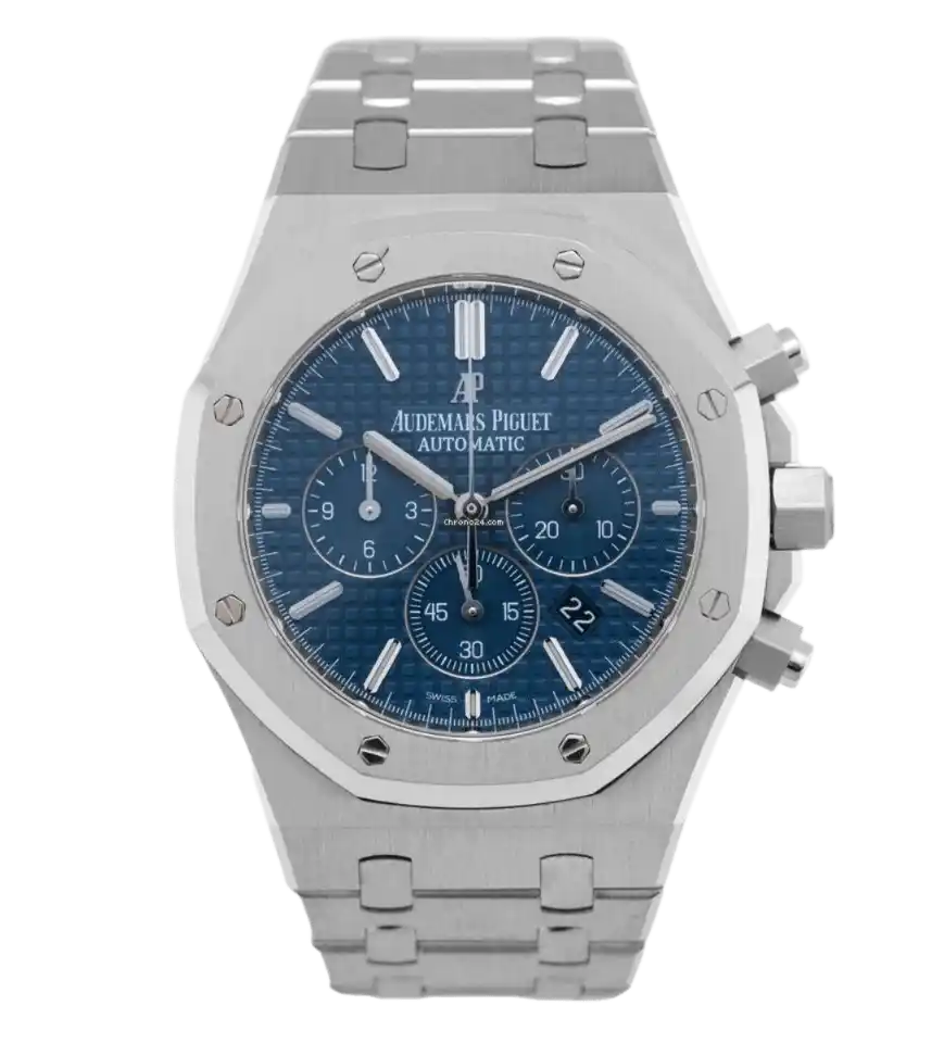 Audemars Piguet Royal Oak Blue Dial - 41mm, Steel (2018)