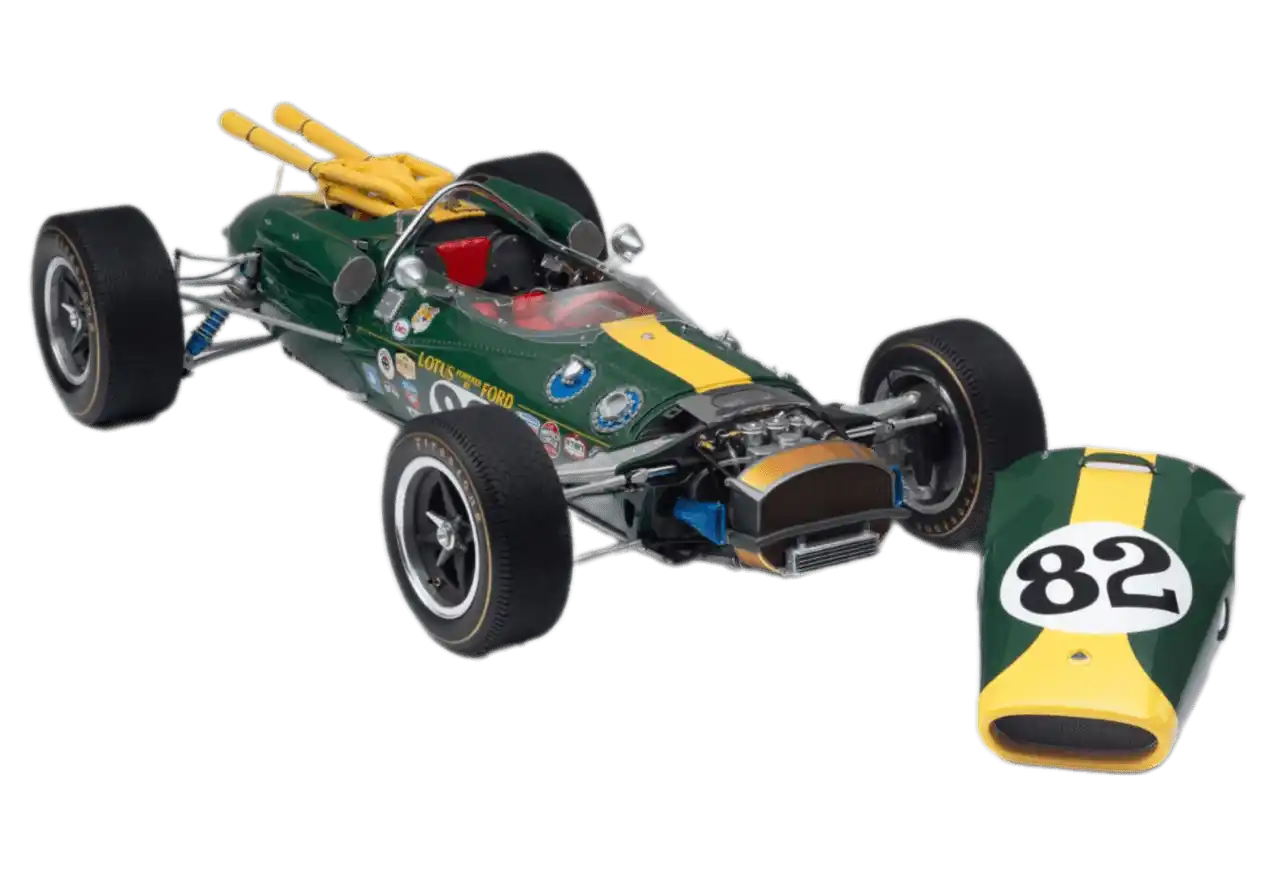 Amalgam Collection Lotus 38 (1965) 1st Indianapolis 500 1:8