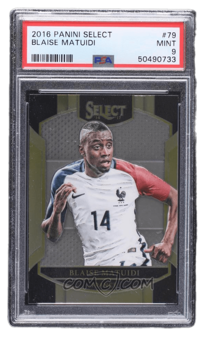 2016-17 Panini Select - #79 - Terrace - Blaise Matuidi PSA 9
