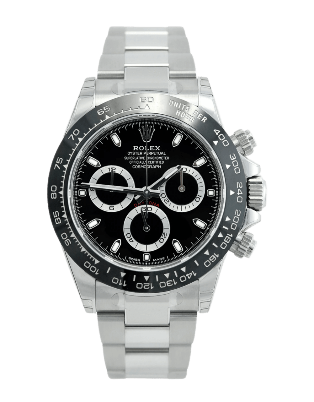 Rolex Daytona Black Dial - 40mm, Steel (2020)