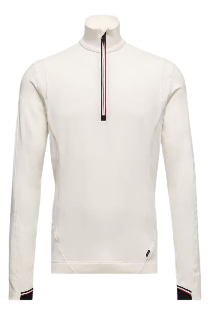 Moncler Polartec Half-Zip Sweatshirt - White
