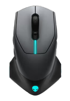 Alienware Wired/Wireless Gaming Mouse - AW610M (Dark Side Of The Moon)
