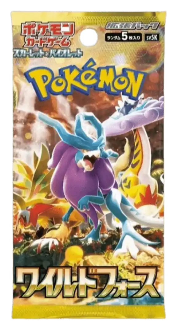 Pokémon Wild Force Japanese Booster