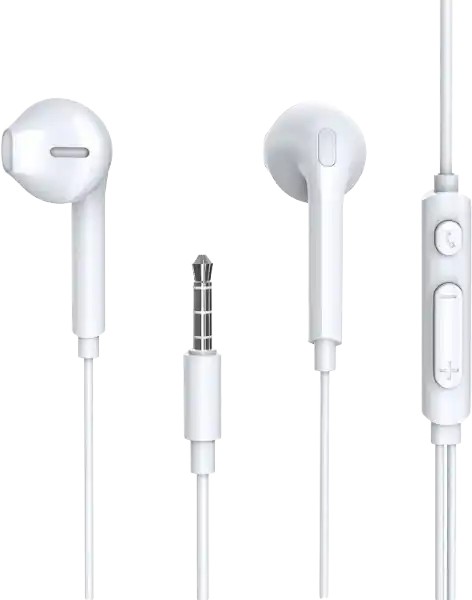Betron Wired Earphones - White