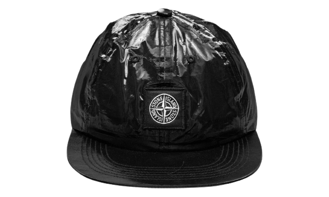 Supreme Stone Island New Silk Light 6-Panel - Black