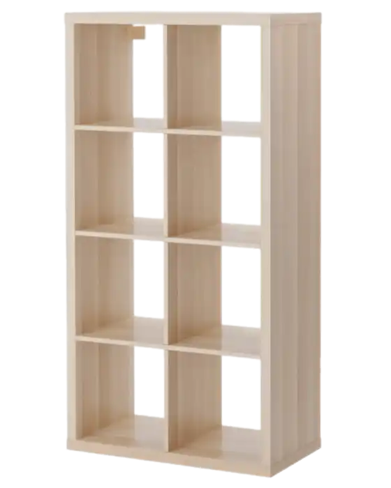 KALLAX Shelf Unit - White Stained Oake Effect