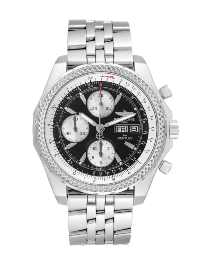 Breitling Bentley Motors GT Black Dial - 45mm, Steel (2006)