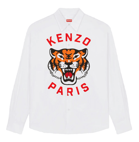 Kenzo 'Lucky Tiger' Shirt - White