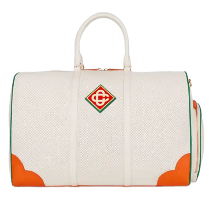 Casablanca White Weekender Bag - White